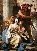 Giovanni Battista Tiepolo The Martyrdom of St Agatha oil painting